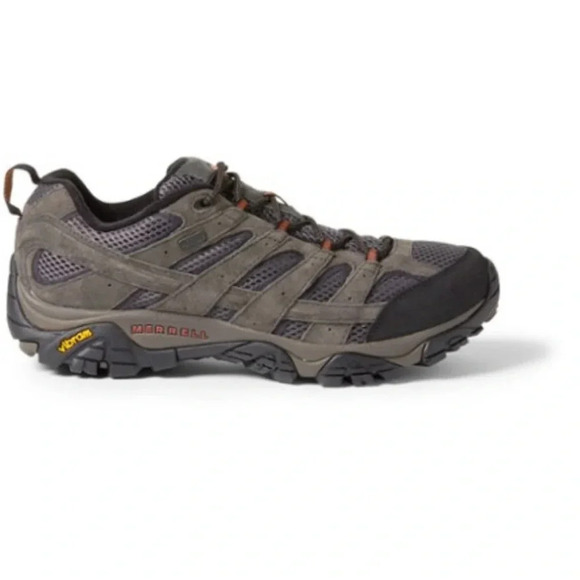 Merrell Men’s Size 11 Moab 2 Waterproof Hiking Shoes Brown NWT Beluga - Picture 4 of 7